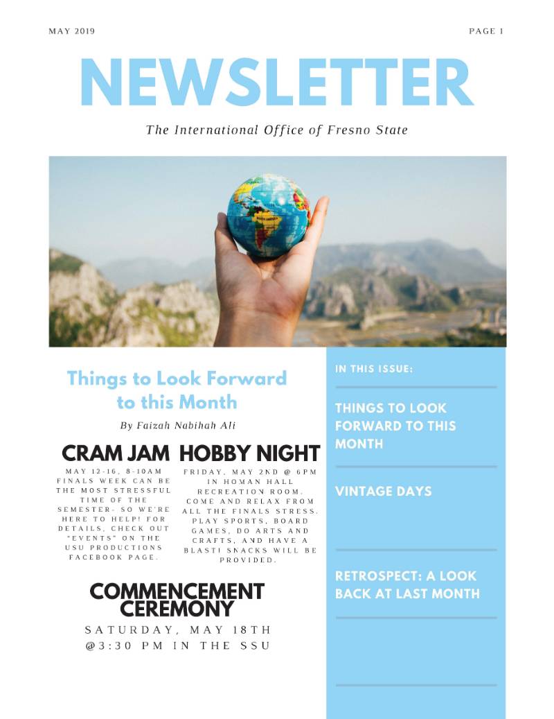 may newsletter page 1